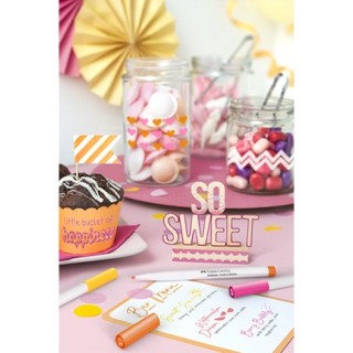 (160602)Faber Castell Marker creatief FC Goldfaber 1.5 Sweet Moments, set a 6 stuks