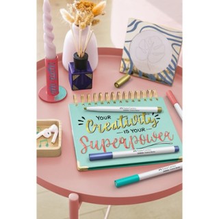 (160906)Faber Castell Marker creatief FC Goldfaber beitelpunt C Soft Lettering, set a 6 stuks