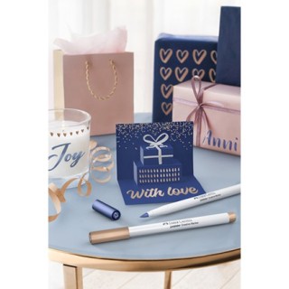 (161006)Faber Castell Marker creatief FC Goldfaber brushpunt B Happy Celebration, set a 6 stuks