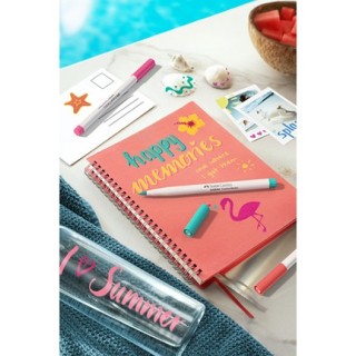 (161013)Faber Castell Marker creatief FC Goldfaber brushpunt B Holiday Vibes, set a 6 stuks