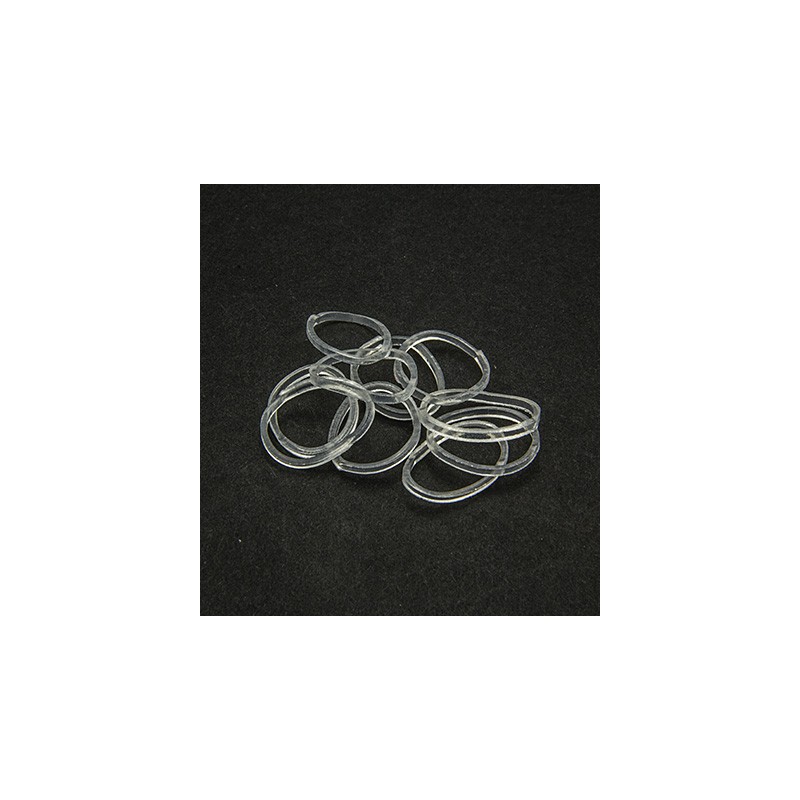 (6200/0877)Band It 600 rubberbands Transparant