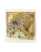 (LR0317)Creatables stencil Petra's circle and crown