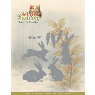 (BBD10082)Dies - Berries Beauties - Winter Bunnies - Bunnies