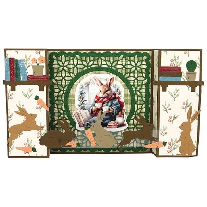 (BBD10082)Dies - Berries Beauties - Winter Bunnies - Bunnies