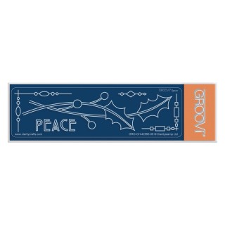 (GRO-CH-42593-06)Groovi® SPACER PLATE Art Nouveau Christmas