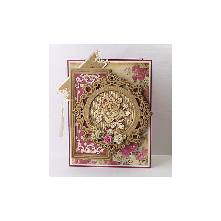 (LR0318)Creatables stencil Petra's rectangle