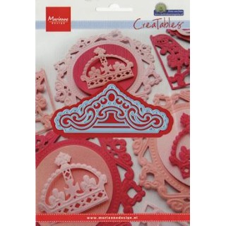 (LR0319)Creatables stencil Petra's small ornament