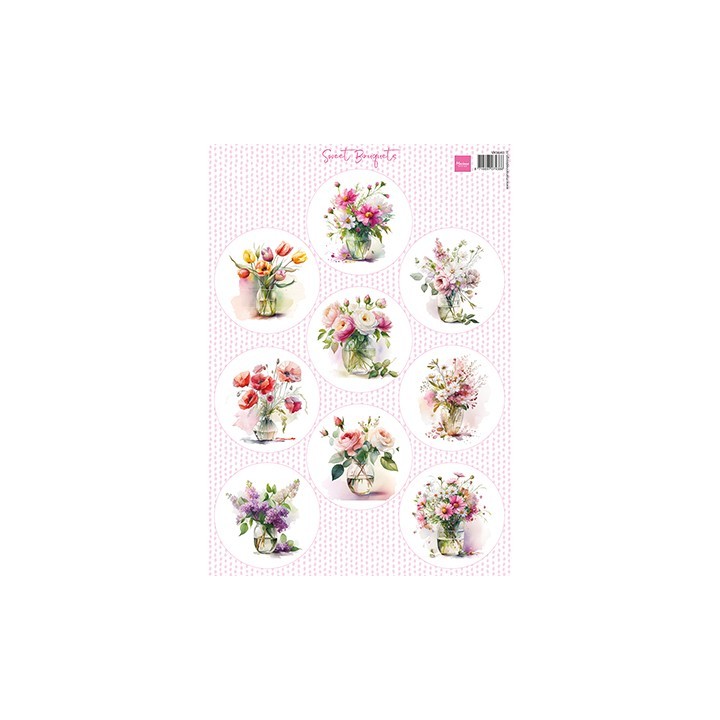 (VK9640) Sweet Bouquets - 7 cm