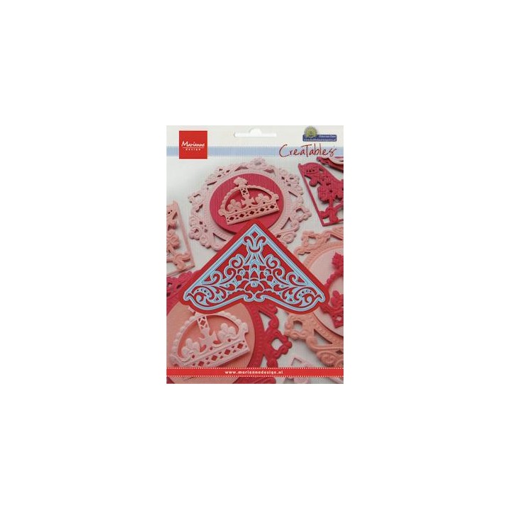 (LR0320)Creatables stencil Petra's large corner