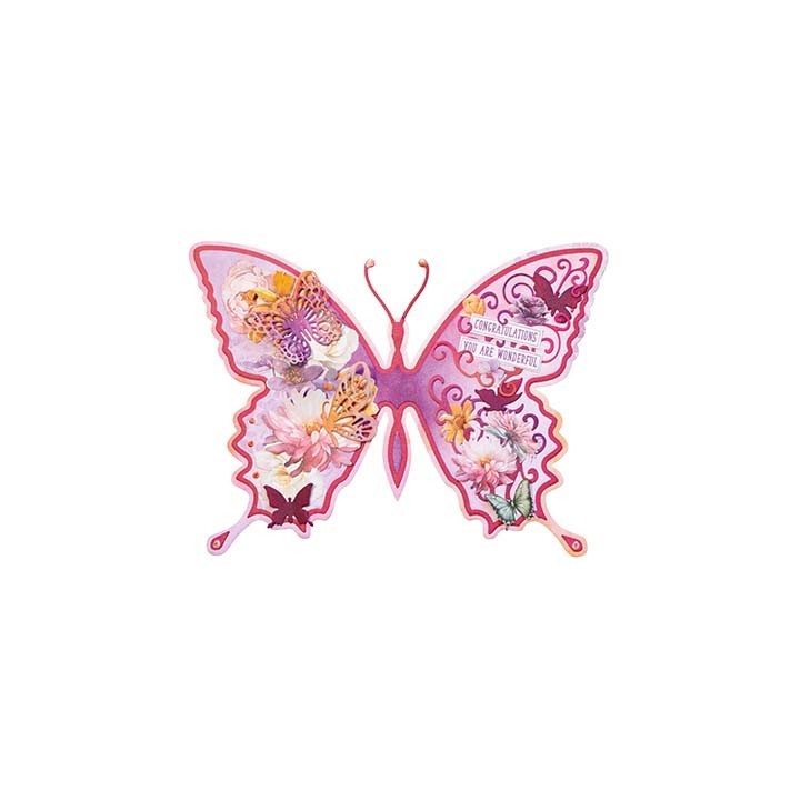 (SL-ES-CD1074)Studio Light Cutting Die Butterfly cardshape Essentials nr. 1074