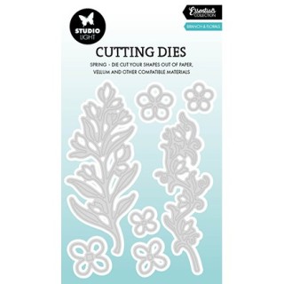 (SL-ES-CD1076)Studio Light Cutting Die Branch & Florals Essentials nr. 1076