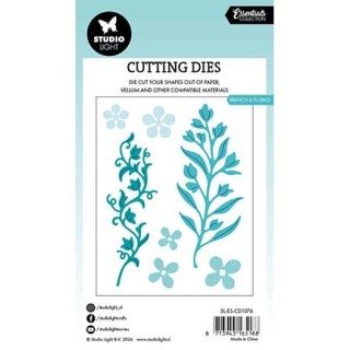 (SL-ES-CD1076)Studio Light Cutting Die Branch & Florals Essentials nr. 1076