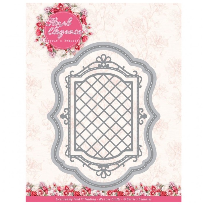 (BBD10083)Dies - Berries Beauties - Floral Elegance - Floral Trellis