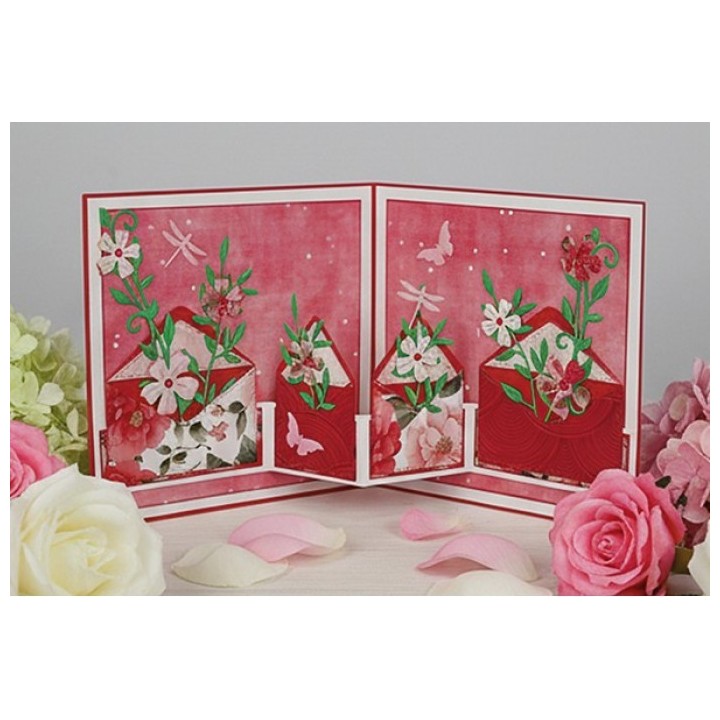 (BBD10084)Dies - Berries Beauties - Floral Elegance - Floral Envelopes