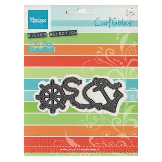 (CR1275)Craftables stencil Tiny's nautic