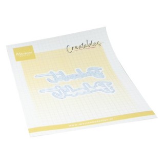 (LR0943)Creatables Bedankt