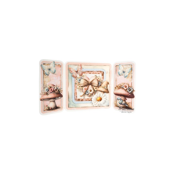 (LR0945)Creatables Trifold square