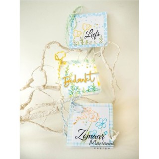 (CS1185)Clear stamp Silhouette Art - Violet