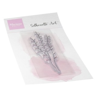 (CS1186)Clear stamp Silhouette Art - Thyme