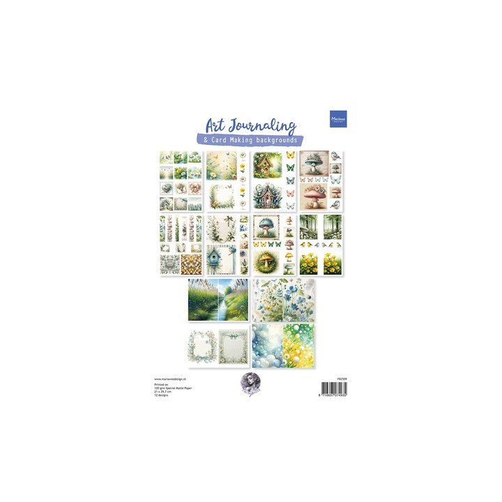 (FB2509)Art Journaling spring set by Fairybells