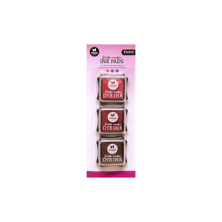 (SL-ES-INKP40)StudioLight SL Water-reactive Ink Pads Pinks Essentials nr. 40