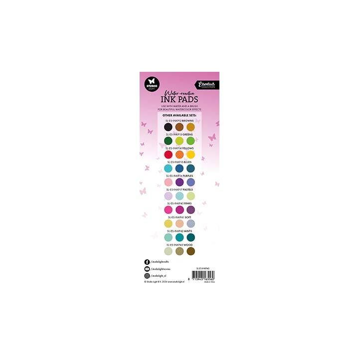 (SL-ES-INKP41)StudioLight SL Water-reactive Ink Pads Soft Essentials nr. 41