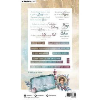 (JMA-TH-STAMP933)Studio light Stamp U bent mijn Anker Tide of Hope nr. 933