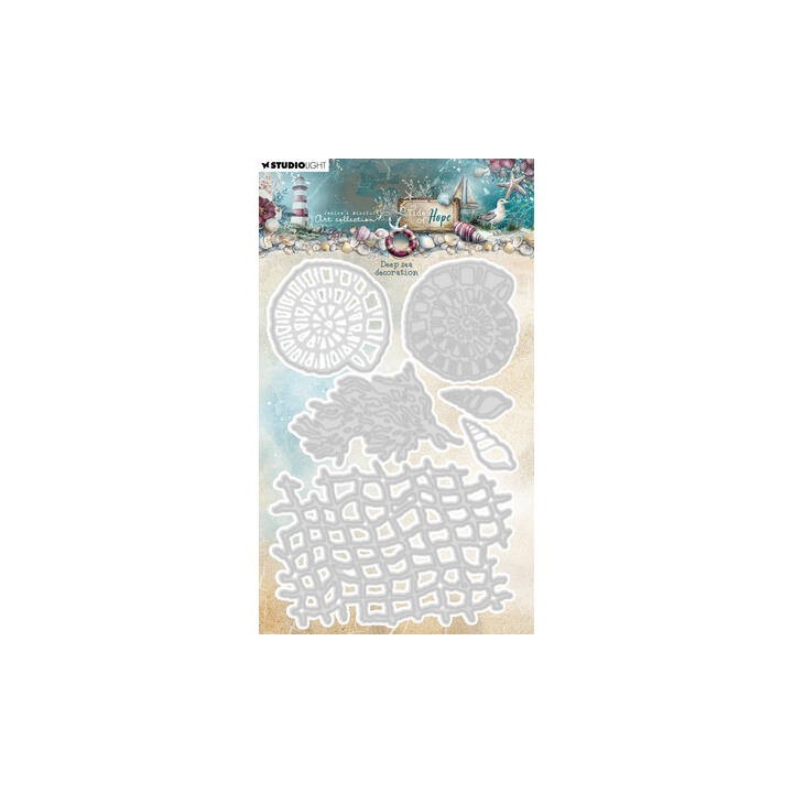 (JMA-TH-CD1096)Studio Light Cutting Die Deep sea decoration Tide of Hope nr. 1096