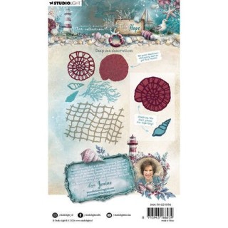 (JMA-TH-CD1096)Studio Light Cutting Die Deep sea decoration Tide of Hope nr. 1096