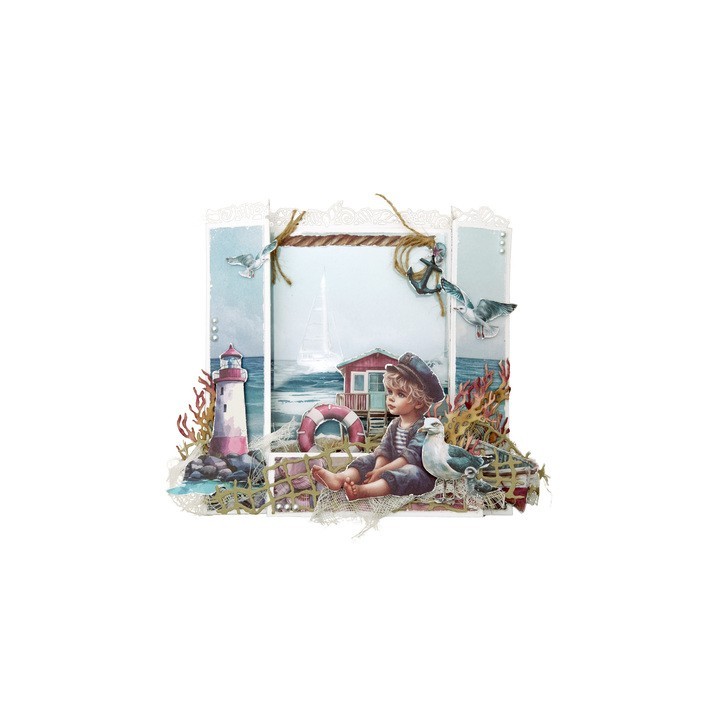(JMA-TH-CD1096)Studio Light Cutting Die Deep sea decoration Tide of Hope nr. 1096