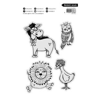 (ABM-26-STAMP922)Studio light Stamp Marlene's animals Art by Marlene nr. 922