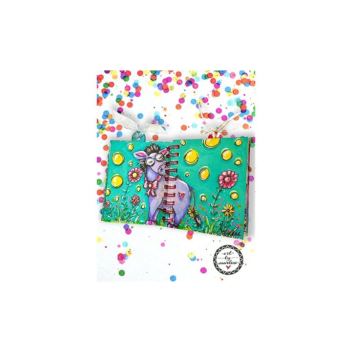 (ABM-26-STAMP922)Studio light Stamp Marlene's animals Art by Marlene nr. 922