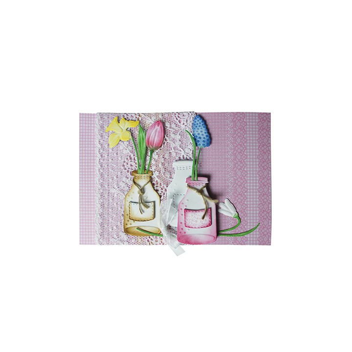 (6002/0345)Decouper Pochoir bouteille (2pcs) et étiquette