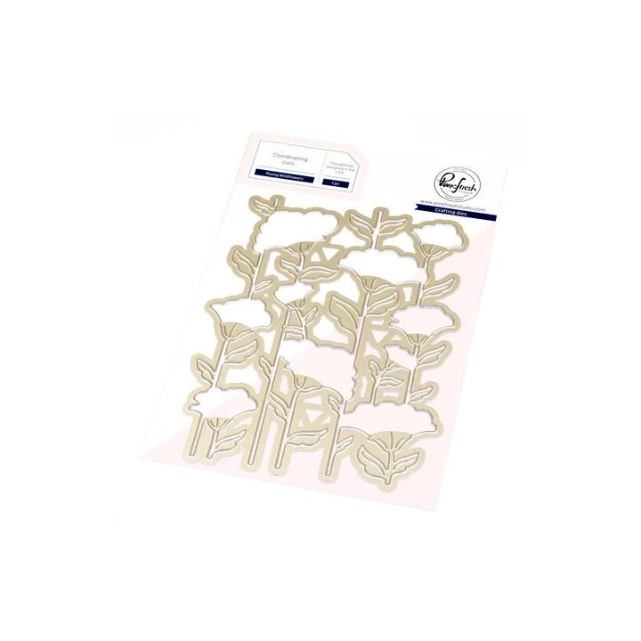 (309425)Pinkfresh Studio Artful Foundations Die Rising Wildflowers