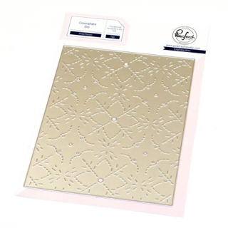 (309625)Pinkfresh Studio Artful Foundations Coverplate Die Petal Mosaic