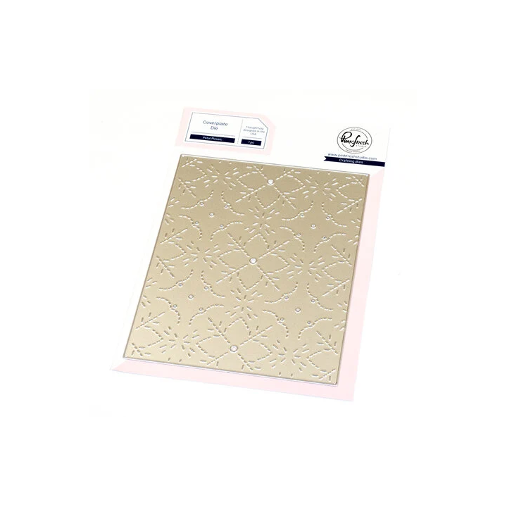 (309625)Pinkfresh Studio Artful Foundations Coverplate Die Petal Mosaic