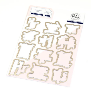 (310125)Pinkfresh Studio Artful Foundations Die Heartfelt Chapters