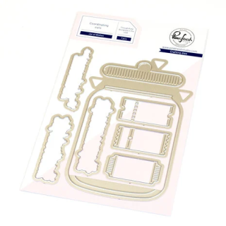 (310325)Pinkfresh Studio Artful Foundations Die Jar of Wishes