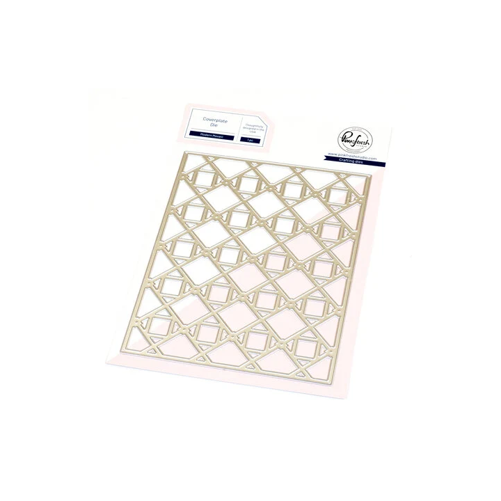 (310825)Pinkfresh Studio Artful Foundations Coverplate Die Modern Mosaic