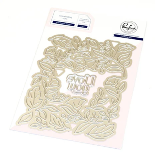 (310925)Pinkfresh Studio Artful Foundations Die Wild Meadow Wreath