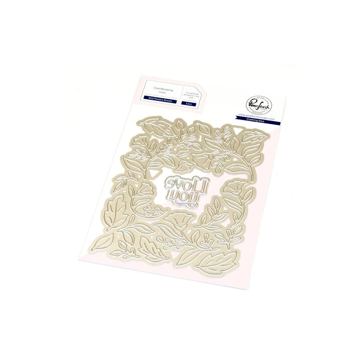 (310925)Pinkfresh Studio Artful Foundations Die Wild Meadow Wreath