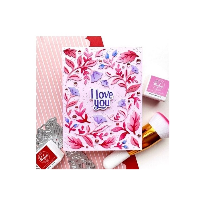 (310925)Pinkfresh Studio Artful Foundations Die Wild Meadow Wreath