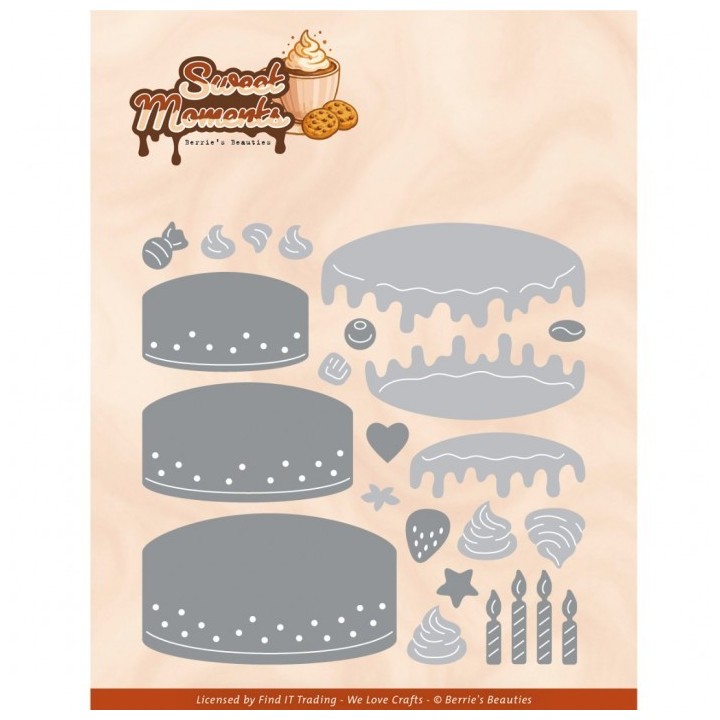 (BBD10089)Dies - Berries Beauties - Sweet Moments - Stack Pie Party
