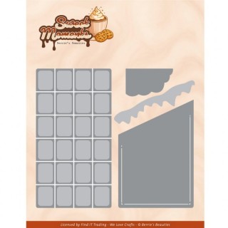 (BBD10090)Dies - Berries Beauties - Sweet Moments - Chocolate Bar