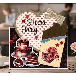 (BBD10090)Dies - Berries Beauties - Sweet Moments - Chocolate Bar