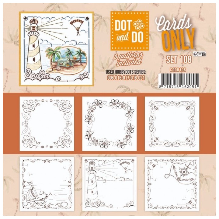 (CODO108)Dot and Do - Cards Only 4K - Set 108