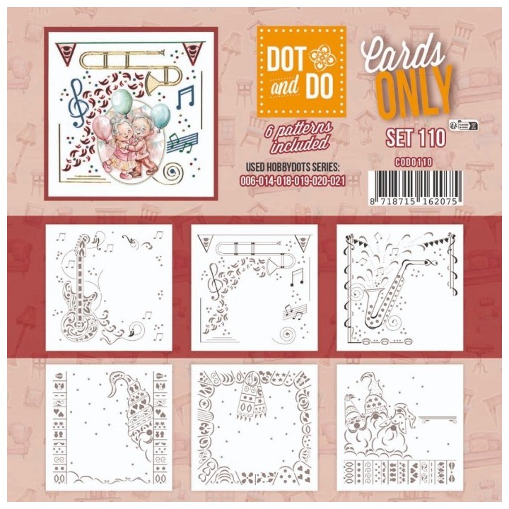 (CODO110)Dot and Do - Cards Only 4K - Set 110