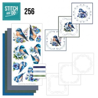 (STDO256)Stitch and Do 256 - Berries Beauties - Floral Elegance