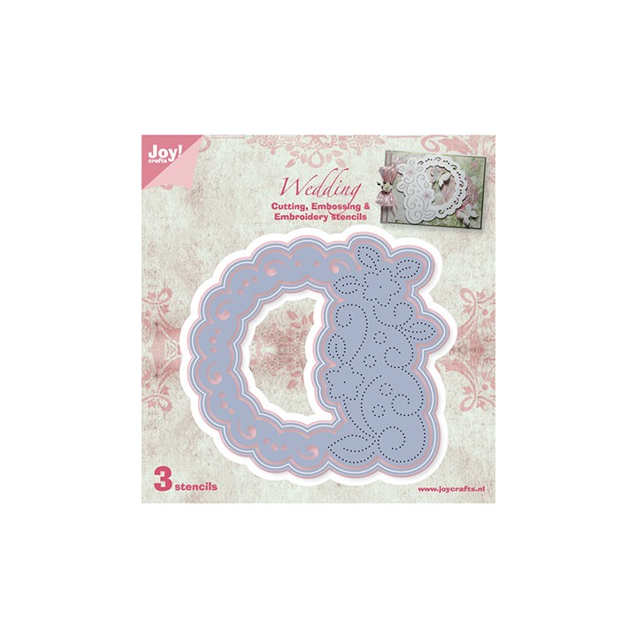 (6002/1012)Decouper & Gaufrer Pochoir