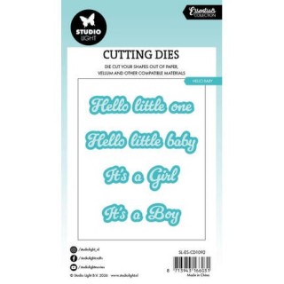 (SL-ES-CD1092)Studio Light Cutting Die Hello Baby Essentials nr. 1092